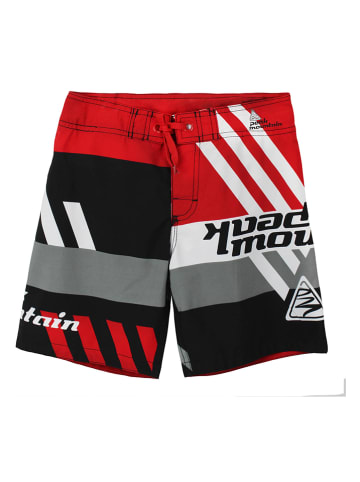 Peak Mountain Zwemshort "Ecahiti" rood/zwart