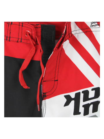 Peak Mountain Zwemshort "Ecahiti" rood/zwart