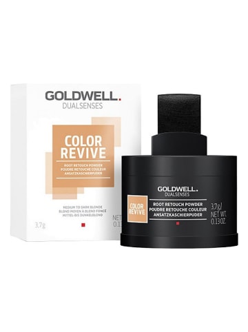 Goldwell Puder zakrywający odrosty "Color Revive - Medium- to Dark blond" - 3,7 g