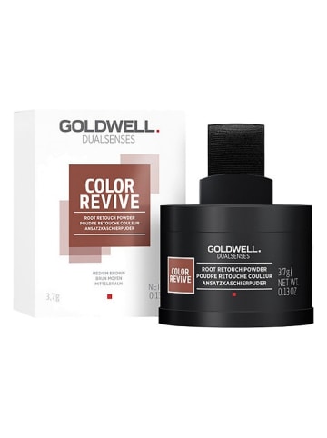 Goldwell Puder zakrywający odrosty "Color Revive - Medium brown" - 3,7 g