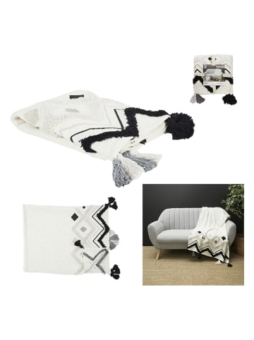 Ethnical Life Sprei wit - (L)150 x (B)130 cm