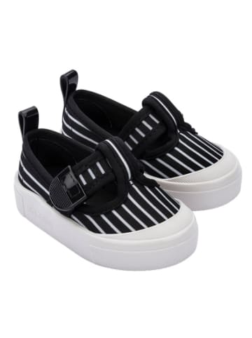 Melissa Ballerina's met bandje zwart/wit