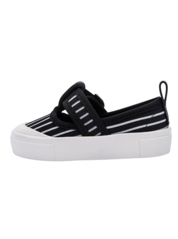 Melissa Ballerina's met bandje zwart/wit