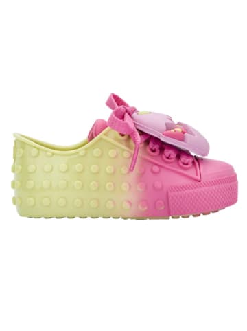 Melissa Sneakers lichtroze/geel