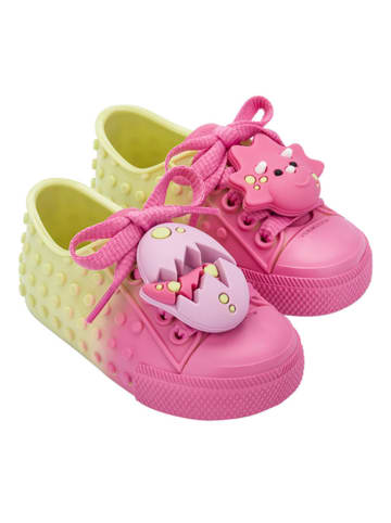 Melissa Sneakers in Rosa/ Gelb