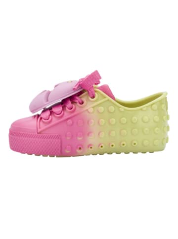 Melissa Sneakers in Rosa/ Gelb