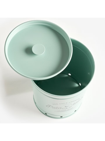 Zeller Pojemnik w kolorze miętowym - wys. 21,5 x Ø 20 cm