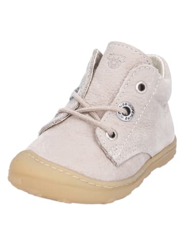 PEPINO Leder-Lauflernschuhe "Cory" in Beige