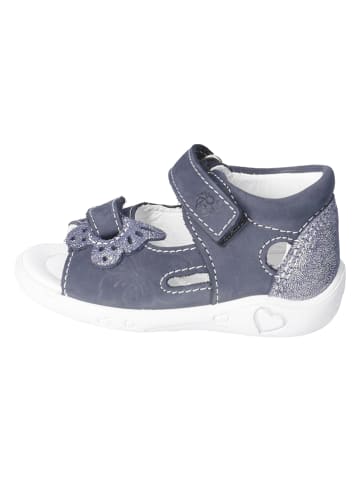 PEPINO Skórzane sandały "Silvi" w kolorze granatowym