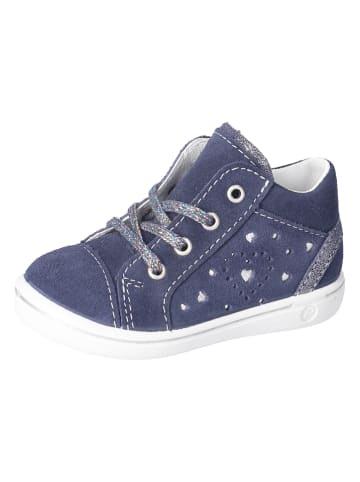 PEPINO Leren sneakers "Pia" donkerblauw
