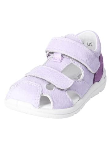 PEPINO Skórzane półsandały w kolorze fioletowym