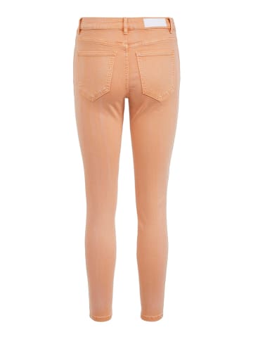 Vila Spijkerbroek "Skinnie" - skinny fit - oranje