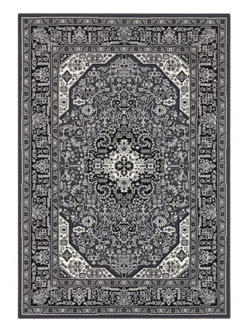 Nouristan Kurzflor-Teppich "Isfahan" in Anthrazit