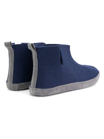 TRAVELIN' Pantoffels "Stay-Home" donkerblauw