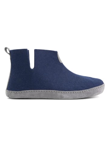 TRAVELIN' Pantoffels "Stay-Home" donkerblauw