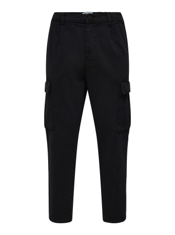 ONLY & SONS Cargohose in Schwarz