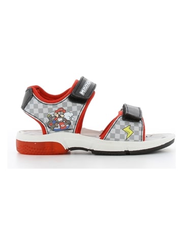Super Mario Sandalen zwart