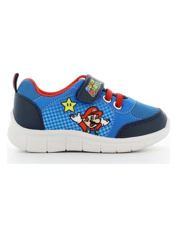 Super Mario Sneakersy w kolorze niebieskim