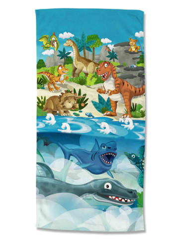 Good Morning Ręcznik plażowy "Prehistoric" ze wzorem