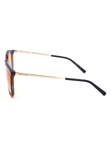 Missoni Damskie okulary przeciwsłoneczne w kolorze niebiesko-brązowo-pomarańczowym
