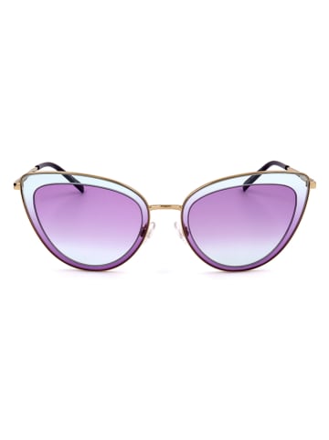 Missoni Damen-Sonnenbrille in Gold/ Lila