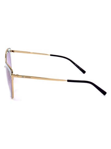 Missoni Damskie okulary przeciwsłoneczne w kolorze złoto-fioletowym