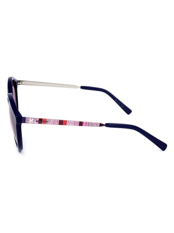 Missoni Damskie okulary przeciwsłoneczne w kolorze granatowo-fioletowym