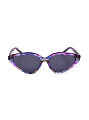 Missoni Dameszonnebril paars-blauw/donkerblauw