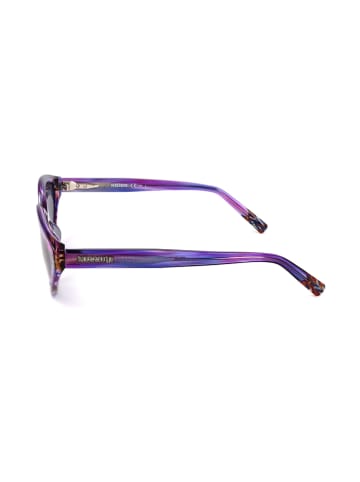 Missoni Damskie okulary przeciwsłoneczne w kolorze fioletowo-granatowym