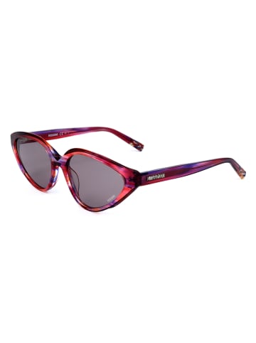 Missoni Dameszonnebril rood-paars/grijs