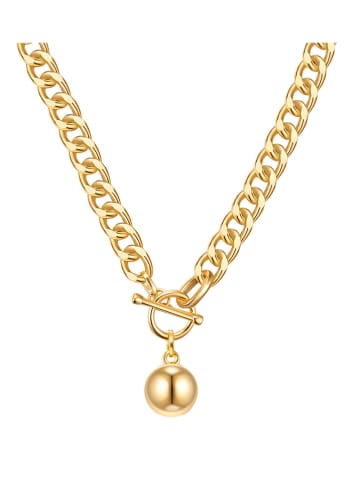 Tassioni Vergold. Halskette mit Anhänger - (L)52 cm
