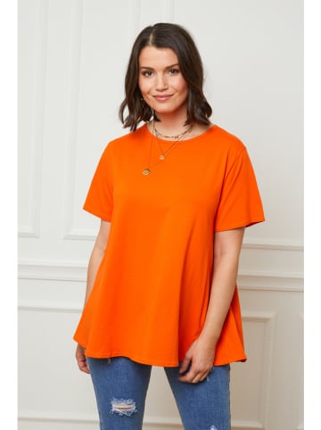 Curvy Lady Koszulka w kolorze pomarańczowym