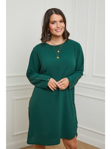 Curvy Lady Jurk groen