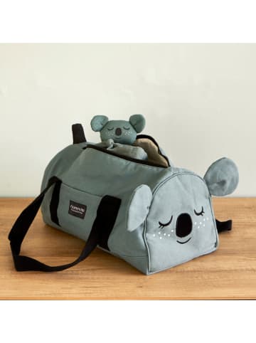 roommate Torba sportowa "Koala" w kolorze ciemnoszarym - 40 x 20 cm