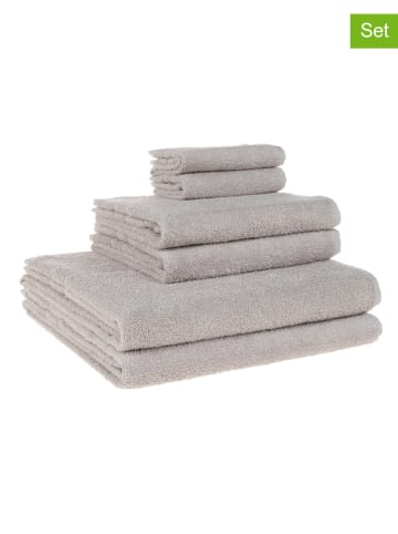 Avance Ręczniki (6 szt.) w kolorze jasnoszarym