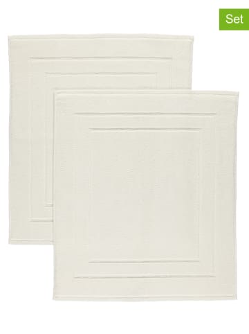 Avance Dywaniki łazienkowe (2 szt.) w kolorze kremowym - 70 x 60 cm