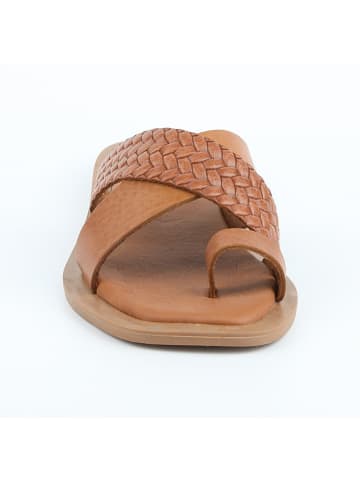 London & London Pantoletten in Hellbraun