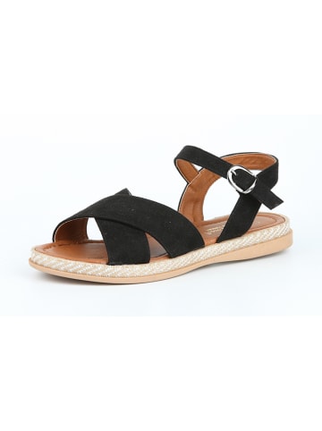London & London Sandalen zwart
