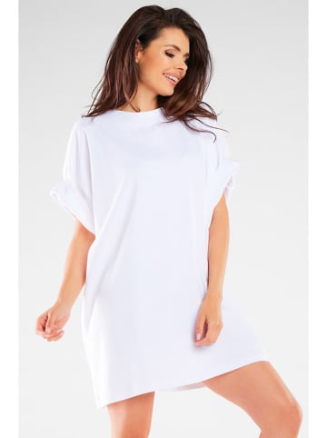 INFINITE YOU Sukienka w kolorze białym