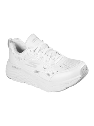 Skechers Leren sneakers "Max Cushioning Elite Step Up" wit
