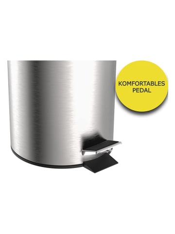 Schütte Kosz w kolorze srebrnym na śmieci - 3 l