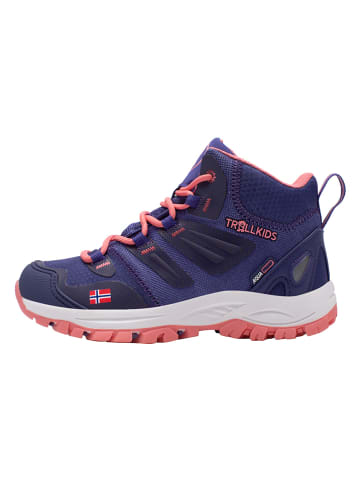 Trollkids Buty turystyczne "Rondane Hiker Mid" w kolorze fioletowym