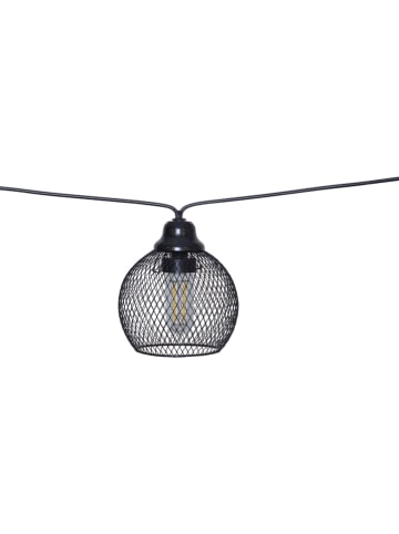 STAR Trading Solarny łańcuch świetlny LED "Sunlight" w kolorze czarnym - dł. 700 cm