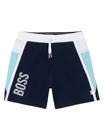 Hugo Boss Kids Zwemshort donkerblauw