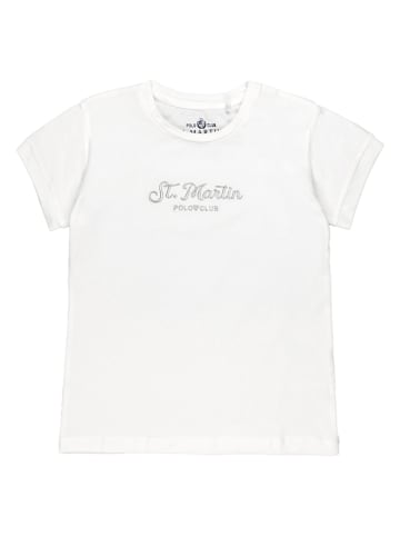 POLO CLUB St. MARTIN Koszulka w kolorze białym