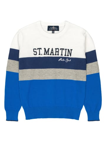 POLO CLUB St. MARTIN Trui blauw/wit