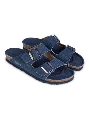 Sunbay Slippers "Trefle" donkerblauw