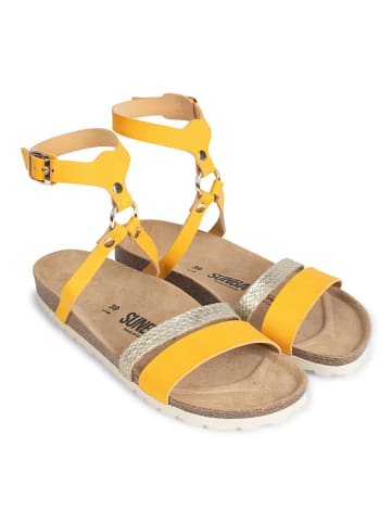 Sunbay Sandalen "Cannet" geel