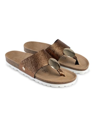 Sunbay Teenslippers "Maria" bruin