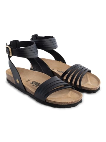 Sunbay Sandalen "Dawi" zwart